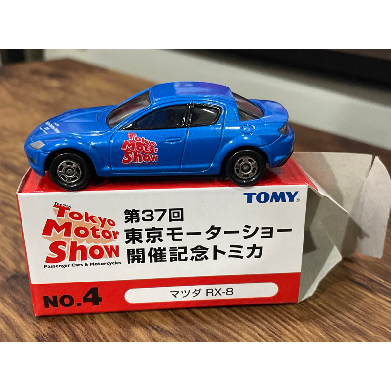 TOMICA 多美 第37回 東京車展 開催紀念 NO.4 MADZA RX-8 舊藍標