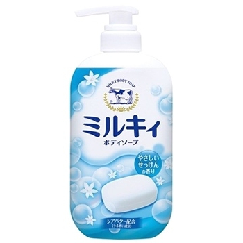 日本進口 【牛乳石鹼】牛乳精華沐浴乳550ml/補充包400ml