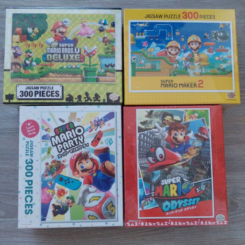 全新特價 日本進口 Switch遊戲拼圖 ARTBOX 瑪利歐兄弟U 派對 創作家2 奧德賽 Mario Bros 聖誕