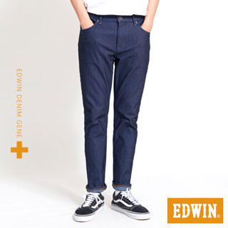 EDWIN 男款 JERSEYS 迦績 PLUS+ 超彈EJ2窄管牛仔褲(原藍磨)