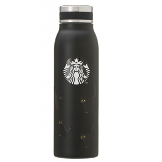 [現貨] 2022日本星巴克Starbucks 萬聖節系列黑貓不鏽鋼保溫瓶 444ml