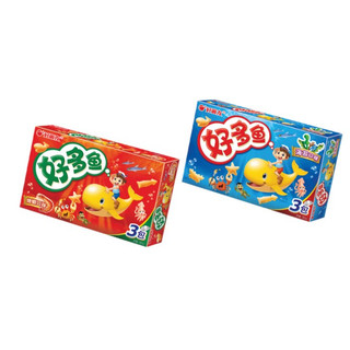 🔥99免運🔥【新效期】韓國好麗友 好多魚餅乾90g 烤蝦/海苔 餅乾 零食 小魚餅 附發票【激安選物】