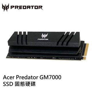 Acer Predator GM7000 2TB/1TB M.2 2280 PCIe Gen4x4 SSD 固態硬碟