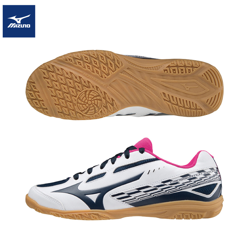 【愷斑】81GA213014 原價$1680 MIZUNO #2380 女款 桌球鞋 CROSSMATCH