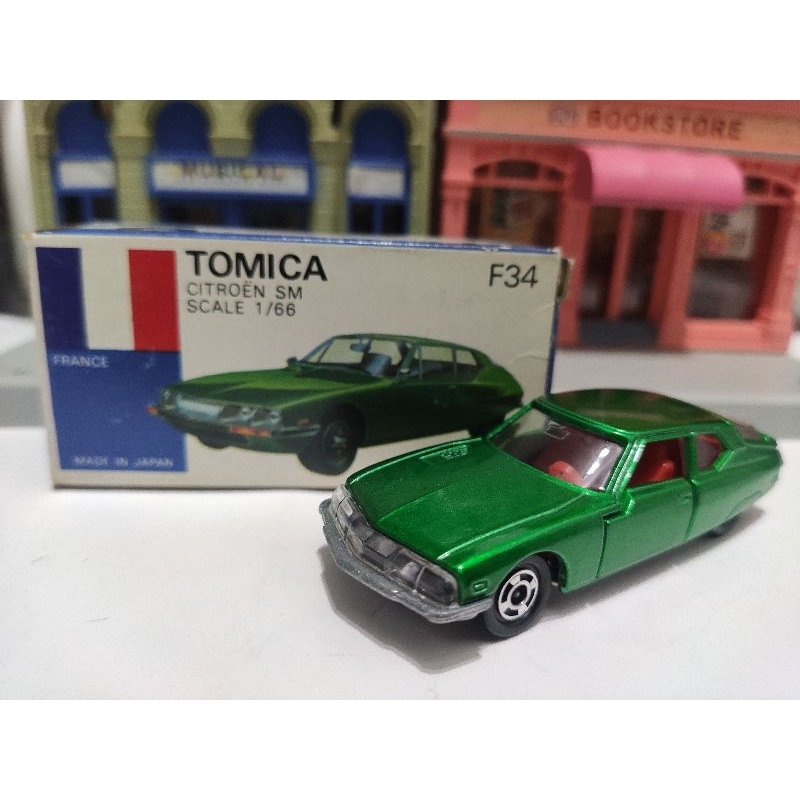 Tomica 日製 藍盒 外國車 F34 雪鐵龍 Citroen SM 絕版 日本製