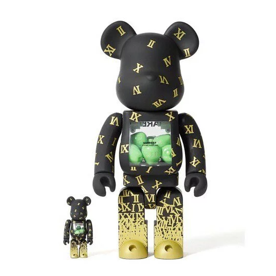 BE@RBRICK SHAREEF 3 青蘋果 400％ 100％