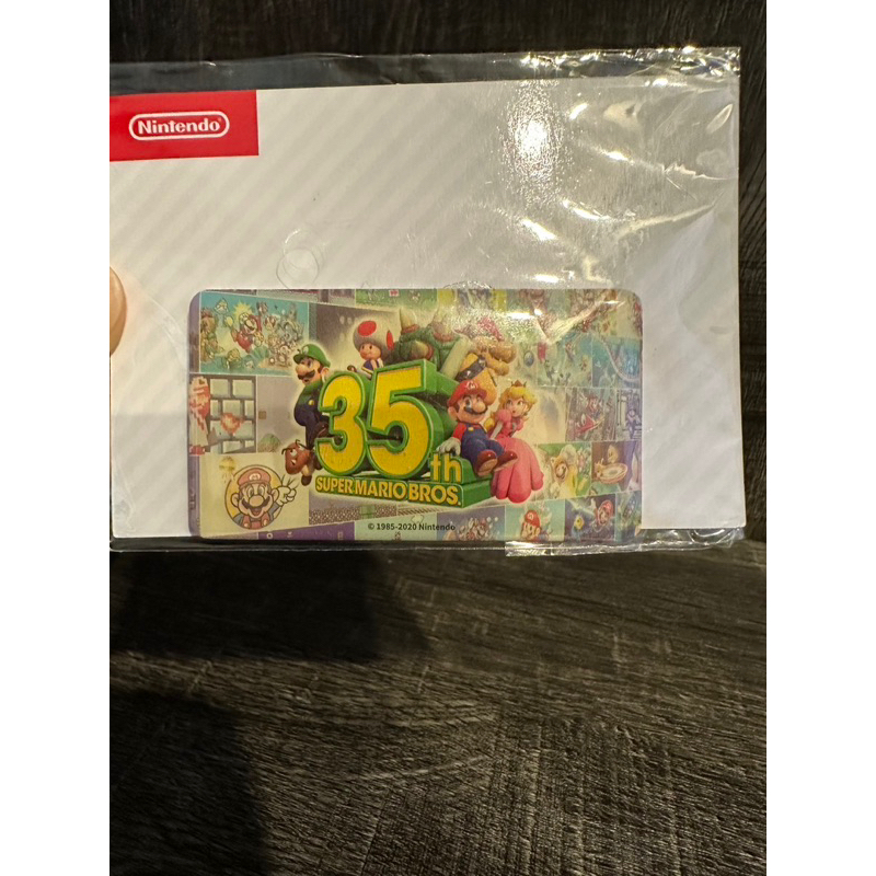 【全新】switch 超級瑪利歐兄弟 35週年 磁貼特典