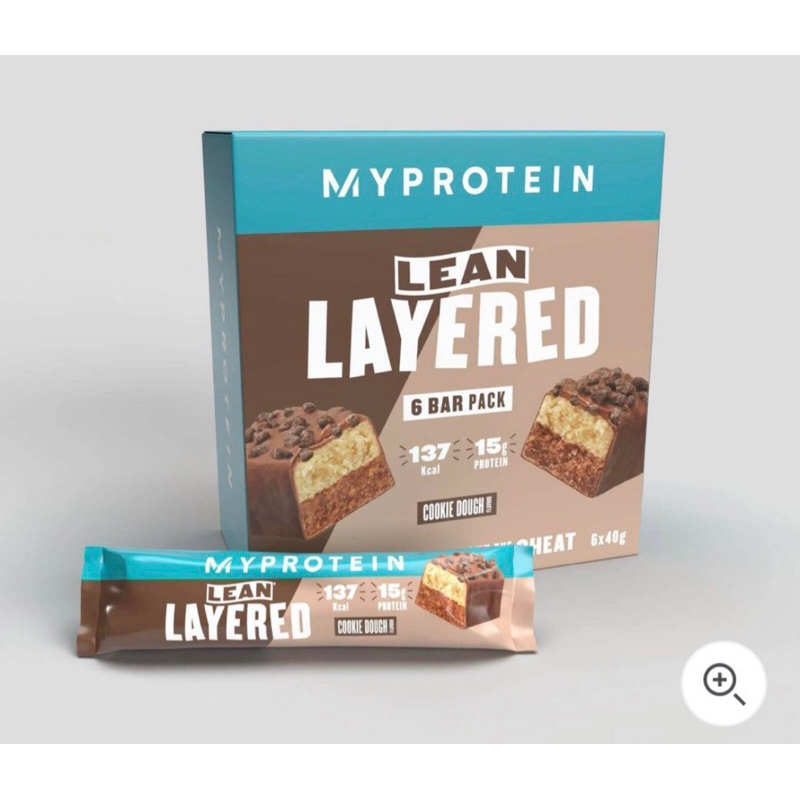 Myprotein Lean Layered Bar 輕盈高蛋白棒、輕盈能量棒