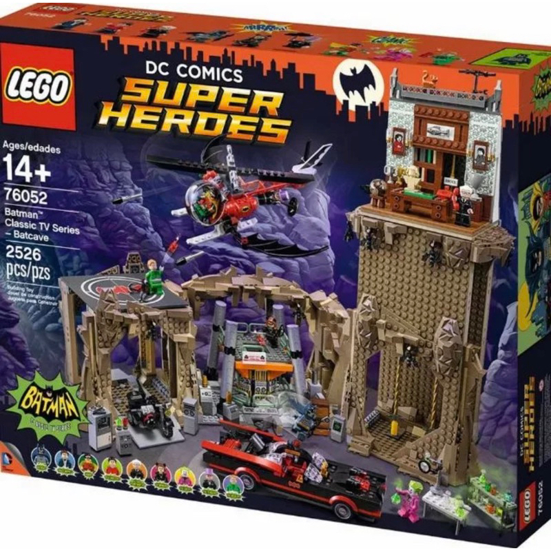 《蘇大樂高》LEGO 76052 蝙蝠洞 蝙蝠俠 復古電影 小丑 謎語人 （全新）