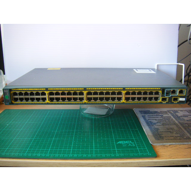 Cisco WS-C2960S-48TD-L 48Port Giga Switch 10Gx2 含C2960S-STAC