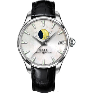 B3_BALL 波爾錶】NL3082D-LLJ-WH 珍珠貝母機械腕錶 34mm