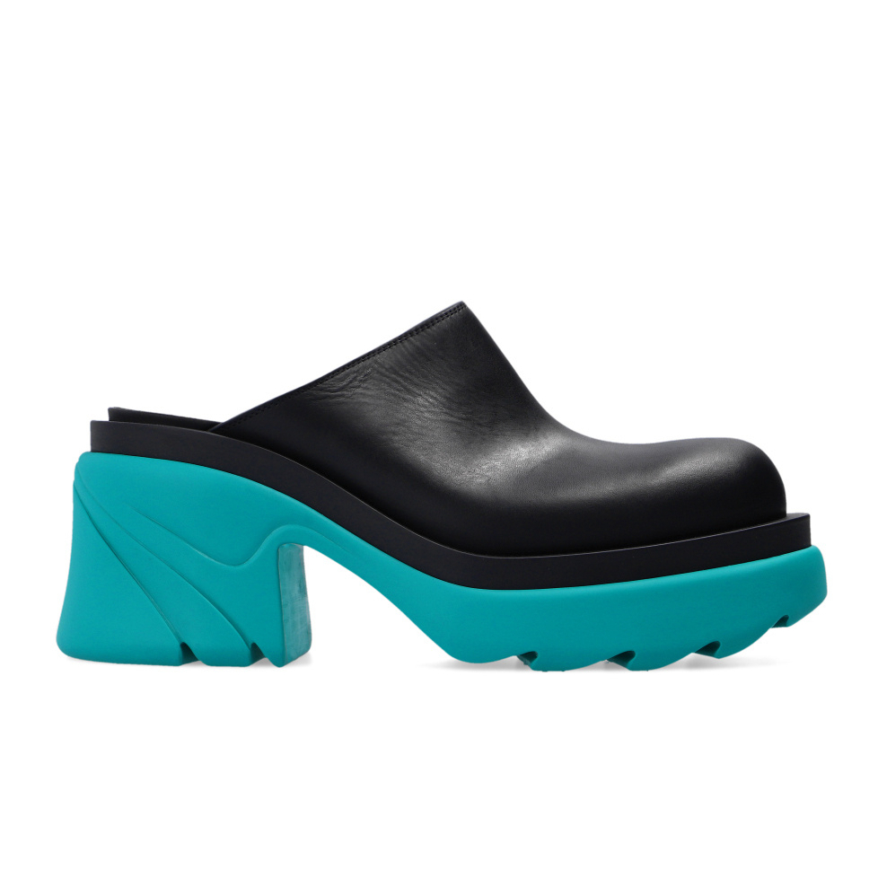 Bottega Veneta 女款 608835 Flash 穆勒鞋增高 9公分