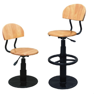 【 IS空間美學】 木製有背吧檯椅(2023-B-337-3) 吧檯椅/吧檯桌/高腳椅/餐椅/酒吧椅/洽談椅