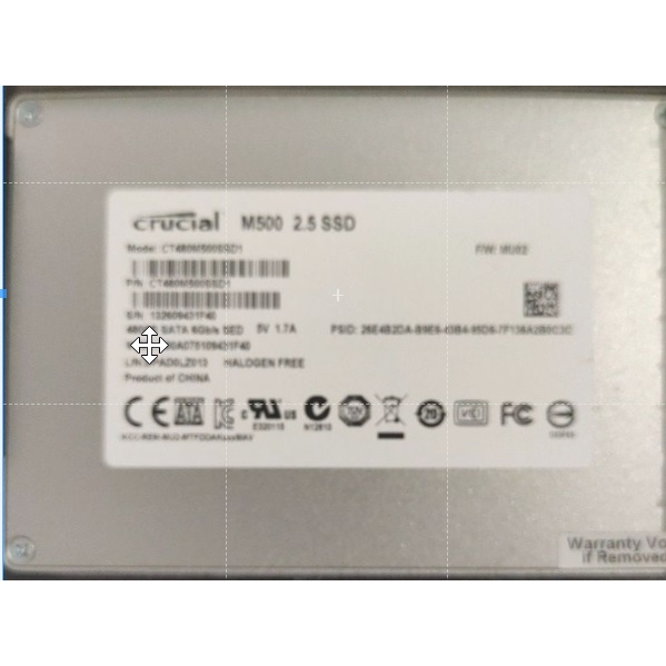 美光 Micro Crucial M500 2.5 SSD 480GB SATA 6Gb/s MLC