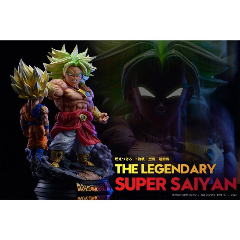 League Lg gk studio 工作室 布羅利 悟空 布羅利抓悟空 狂暴布羅利 小T社