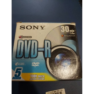 單片入 SONY 8CM DVD+RW(日本) 1.4GB/30MIN 可重覆燒錄/手持式攝影專用/ 光碟