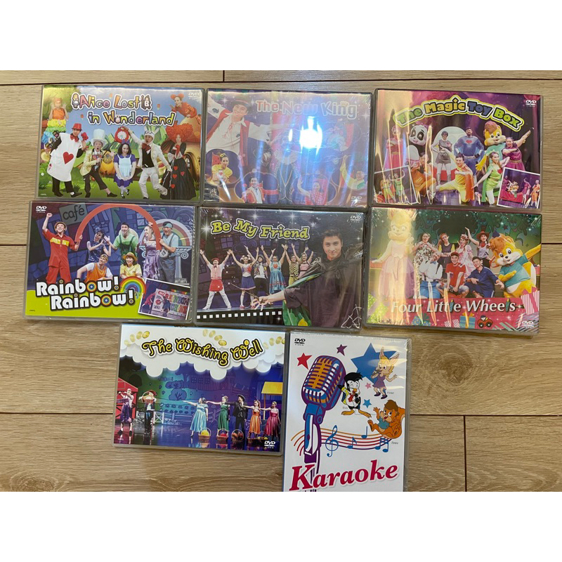 迪士尼美語嘉年華DVD/CD(全新未拆封）
