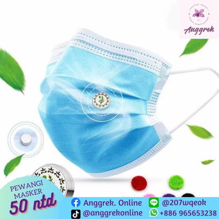 ANGGREKTW TEMPAT PARFUM MASKER // MASK PERFUME CASE