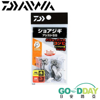 >日安路亞< DAIWA SHORE JIGGING ASSIST SS VP COMBI 鐵板鈎 輔助鉤