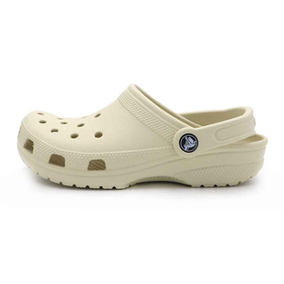 Crocs 卡駱馳 奶茶 經典 克駱格 懶人 涼拖鞋 男女款 B4912【新竹皇家10001-2Y2】