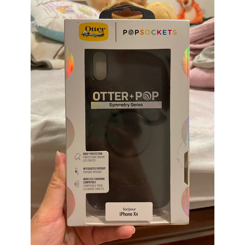 二手Otterbox&amp;popsockets iphone XR手機殼