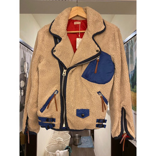 Kapital平田和宏Sherpa Biker Moto Boa Fleece Jacket抓絨外套KPT