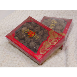 【女兒紅】中大朵埔里香菇(400公克禮盒裝)A級品-正港臺灣埔里香菇年節送禮自用兩相宜附手提禮袋1只 香菇乾 冬菇 花菇
