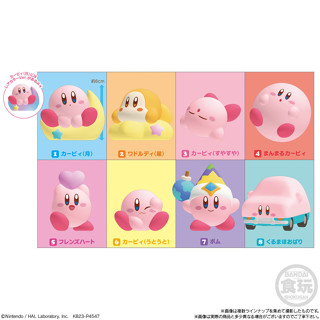 【挖寶盒】 BANDAI 星之卡比好朋友 3 軟膠公仔 盒玩 整套八款(此商品會拆盒)