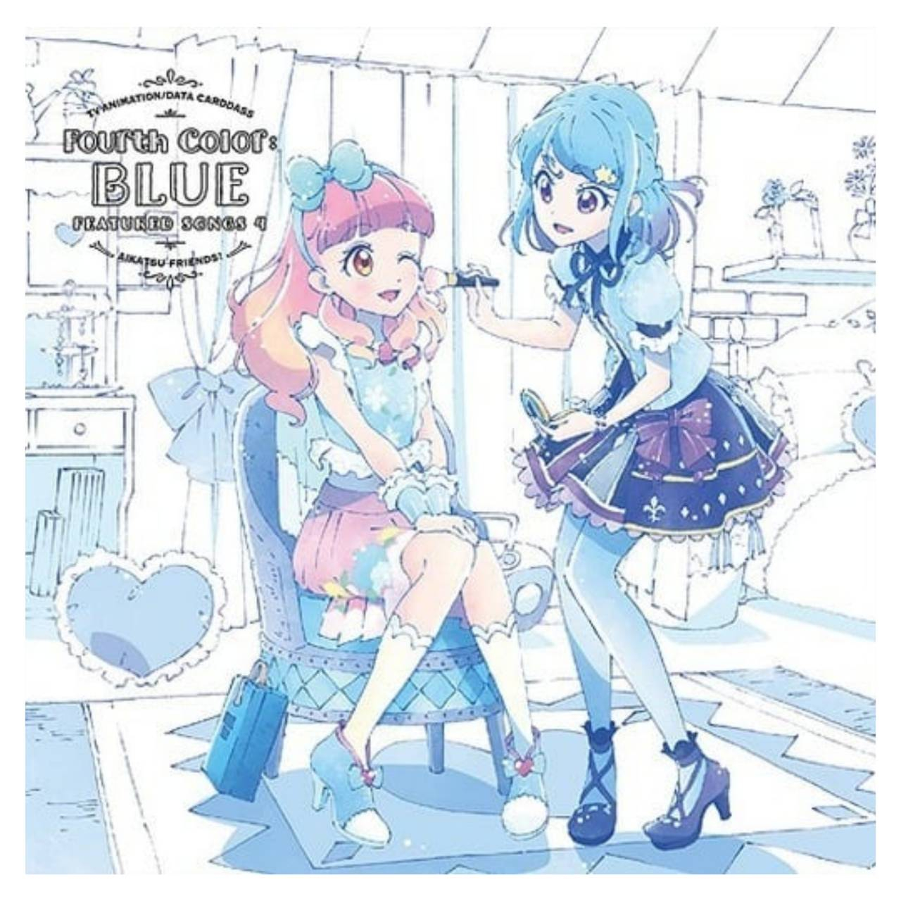【代購】偶像學園 偶像活動 CD 專輯 Fourth Color：BLUE 愛音•美緒 aikatsu!