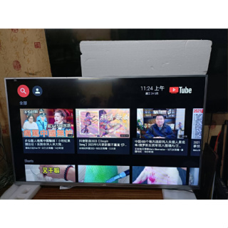 大台北 永和 二手 電視 65吋電視 JVC 傑偉士 65C FHD YOUTUBE 聯網 無底座