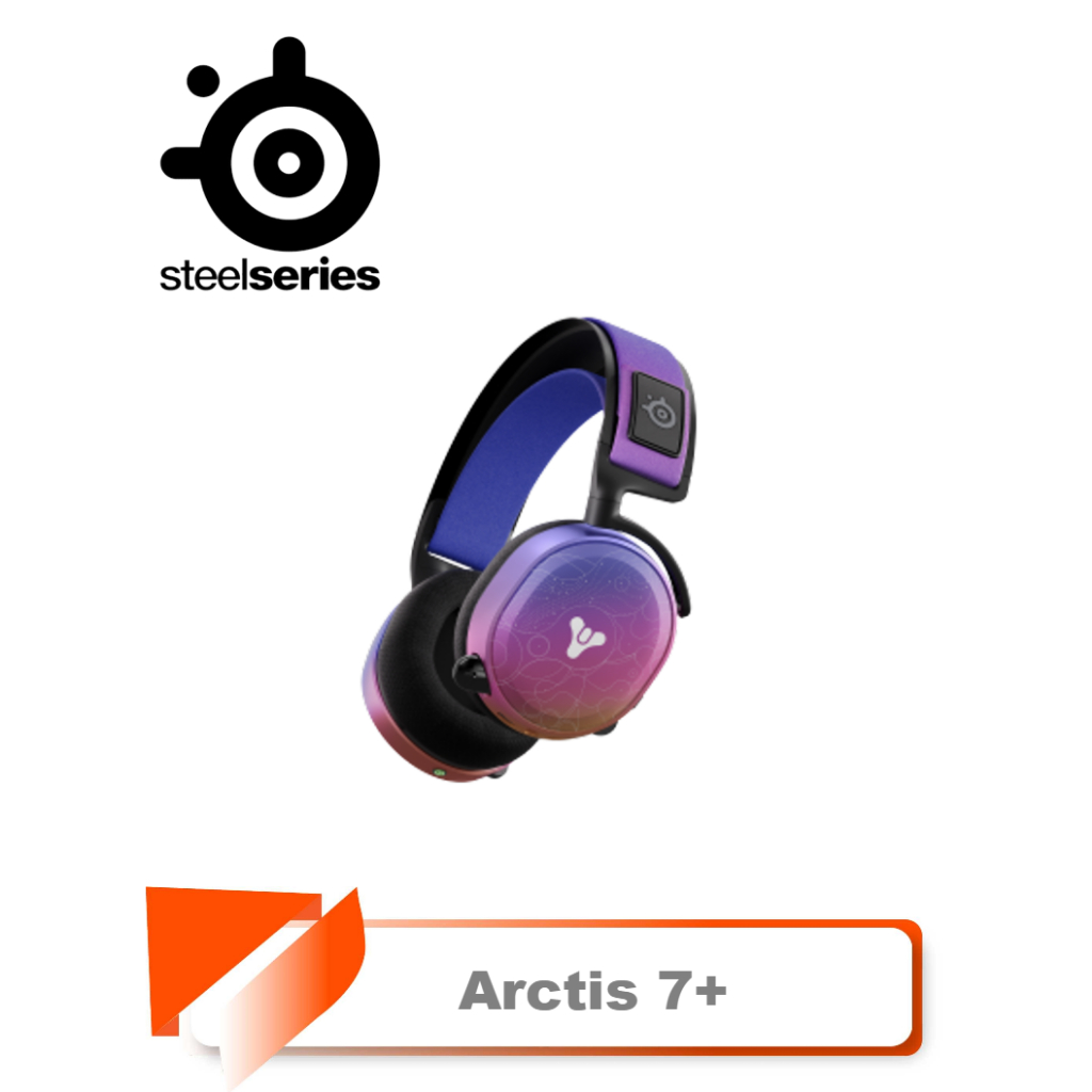 【TN STAR】SteelSeries 賽睿 Arctis 7+ 無線電競耳機 天命2聯名款/30 小時電池