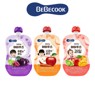 韓國【BEBECOOK 寶膳】 嬰幼兒果汁(100ml)｜翔盛國際baby888