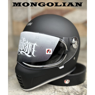 【實體店面 臺中倉儲安全帽】消光黑 蒙古人mongolian 山車帽 鎖鏡星爵星戰帽
