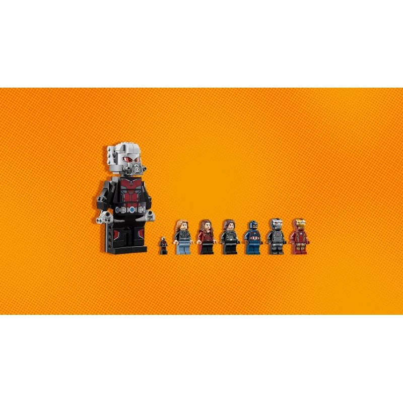 [樂漫]LEGO MARVEL 76051 全人偶  蟻人 鋼鐵人 戰爭機器 美國隊長 酷寒戰士