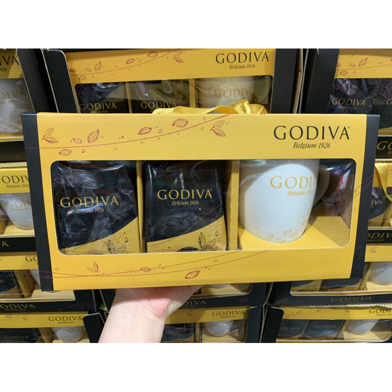 Godiva歌蒂梵即溶可可粉禮盒組(即期出清) 50克*20包 好市多代購
