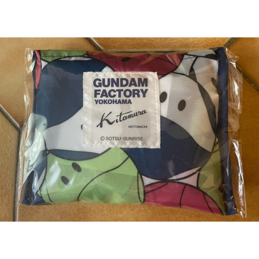新品 鋼彈 環保袋 Kitamura 橫濱限定 收藏品 Gundam Factory Yokohama