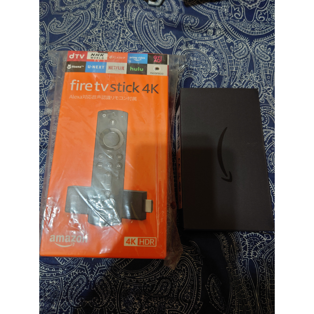 Amazon Fire TV Stick 4K 安卓電視棒 2019版+有線網路轉接器(Netflix Disney+