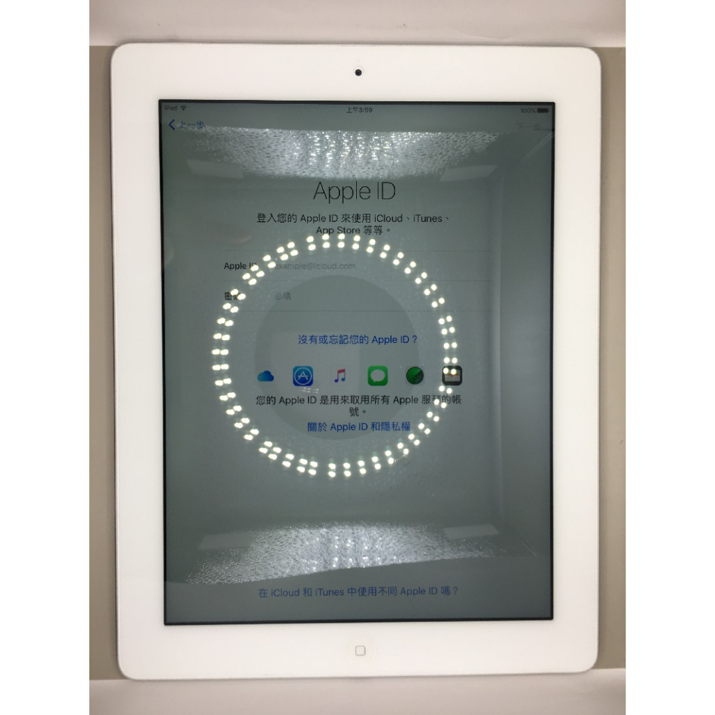 【壞】Apple iPad 4 A1458 零件機練習機 二手手機平板-107