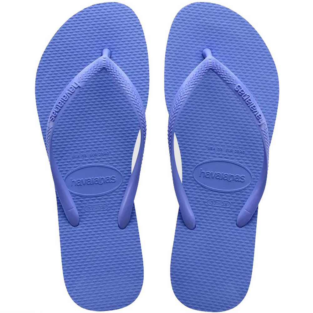 HAVAIANAS 哈瓦仕 SLIM 藍 基本款 人字拖 夾腳拖 女 40000303562W