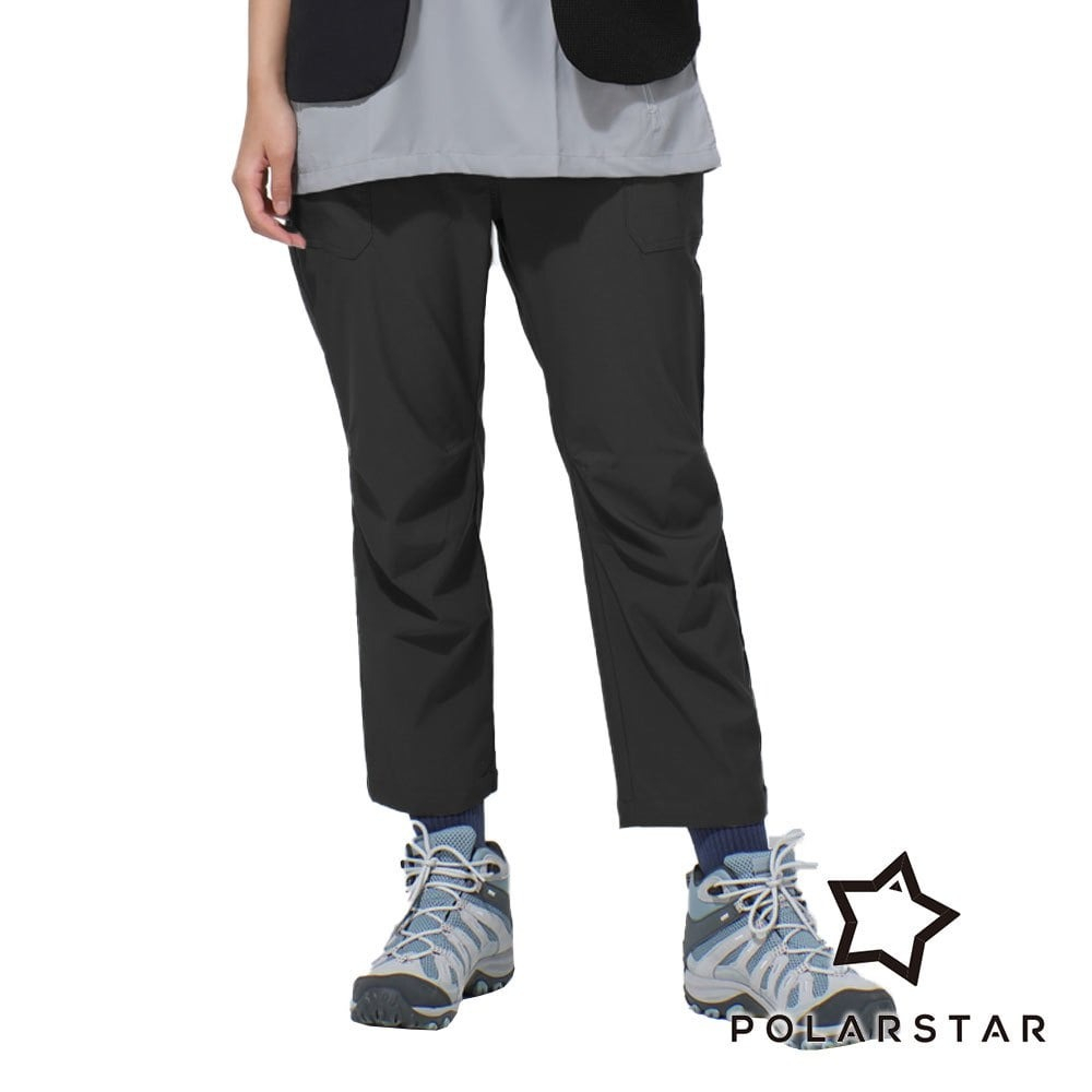 【PolarStar】女彈性工裝休閒長褲『黑』P23854
