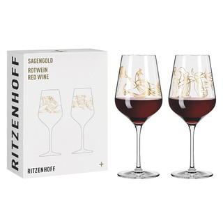 【德國 RITZENHOFF】SAGENGOLD 傳奇黃金系列希臘神話對杯《WUZ屋子-台北》酒杯 對杯