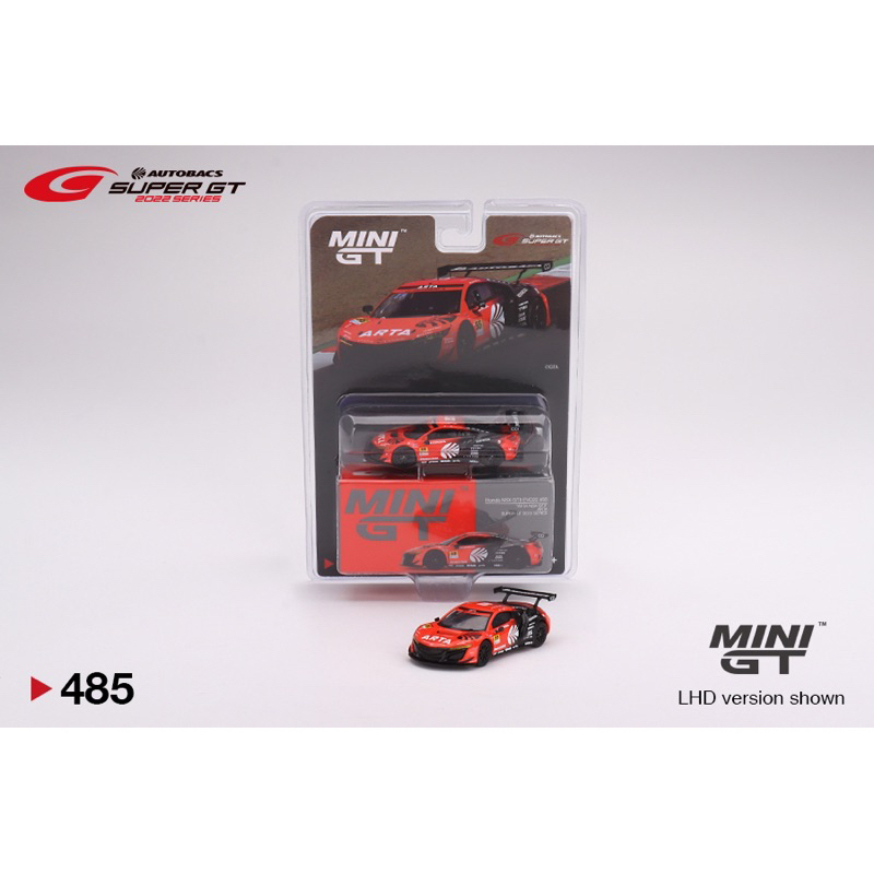&lt;阿爾法&gt;MINI GT No.485 Honda NSX GT3 EVO22 #55 ARTA Super GT