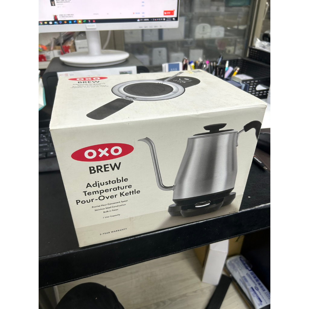 OXO可調溫手沖電茶壺(美國品牌) 咖啡師必備