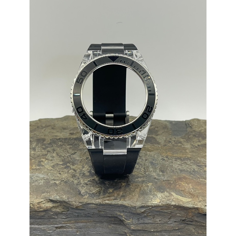 Casio GA-2100 透明改裝錶殼與錶帶組（不含錶頭本身不含底座）