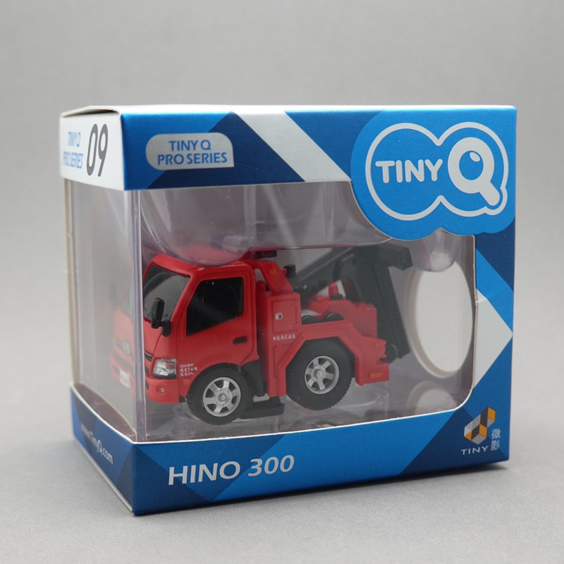 TinyQ 微影 09 Hino 300 台灣拖吊車 拖車 迴力車