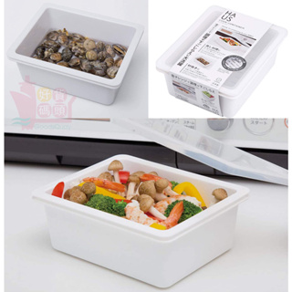 日本製小久保雙層瀝水保鮮盒1.4L｜瀝水保鮮盒可微波保鮮盒洗菜盒瀝水籃純可冷凍便當盒食材保鮮盒803934