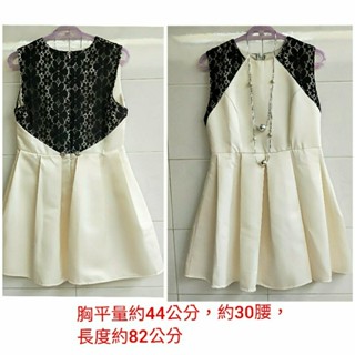 米色洋裝小禮服-XL(尺碼偏小）（230305）♥更多好商品⏩賣場
