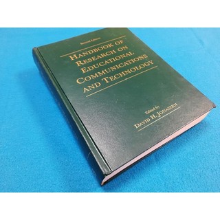 Handbook of research on educational communications and tech