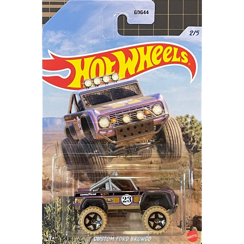 風火輪 Hot Wheels GDG44 皮卡系列 沙漠越野 福特 CUSTOM FORD BRONCO