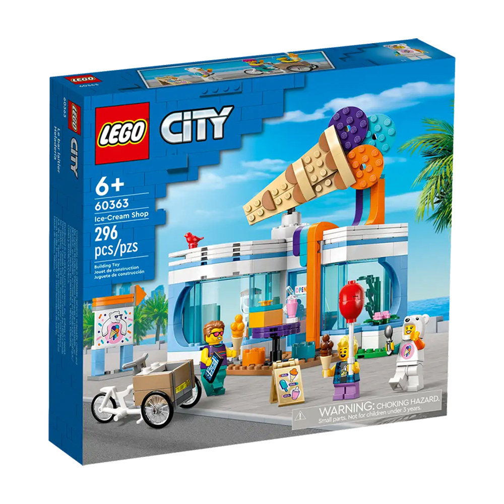 LEGO樂高 City城市系列 冰淇淋店 LG60363